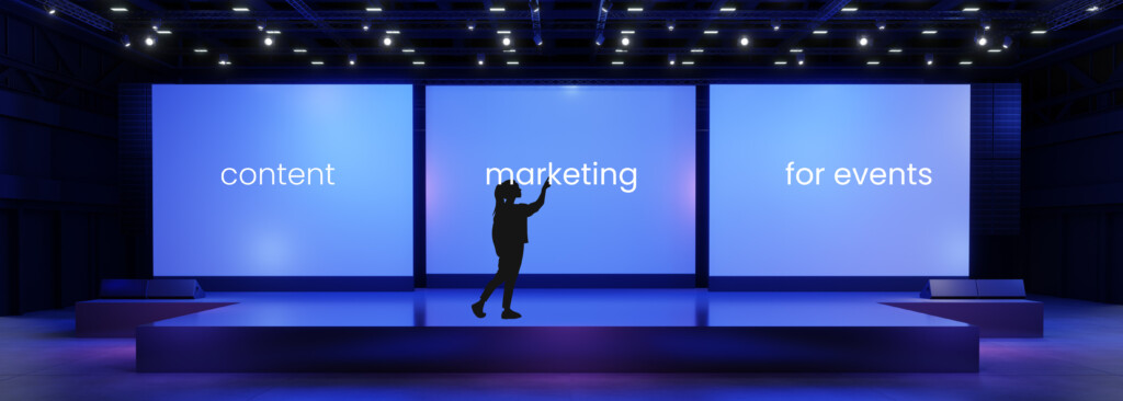 content marketing for events